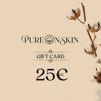 Tarjeta de regalo PureOnSkin