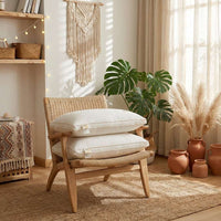 Soybean Single Side Middle Pillow | Soft Hypoallergenic