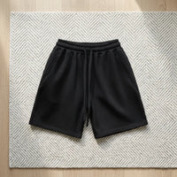 PureOnSkin Men's Casual 100% Cotton Drawstring Shorts Low-Friction Breathable Sweat Shorts