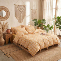 PureOnSkin Signature Washed Cotton 4-Piece Set