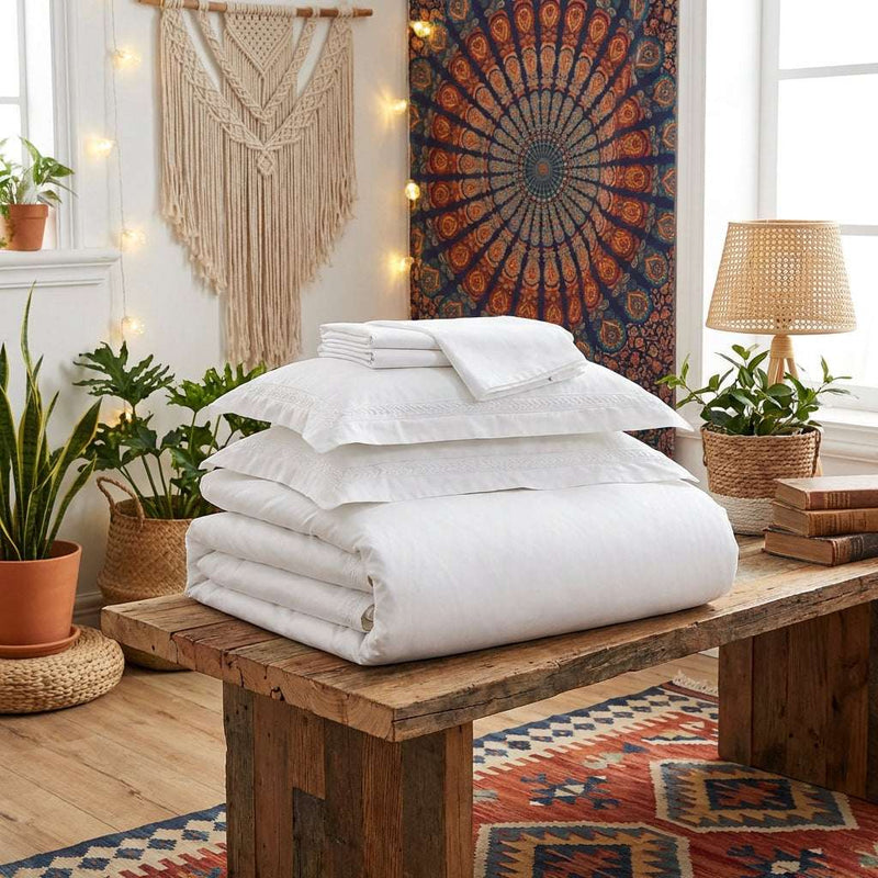 Ultra Smooth Cotton Sateen Bedding | Friction Free Set – A