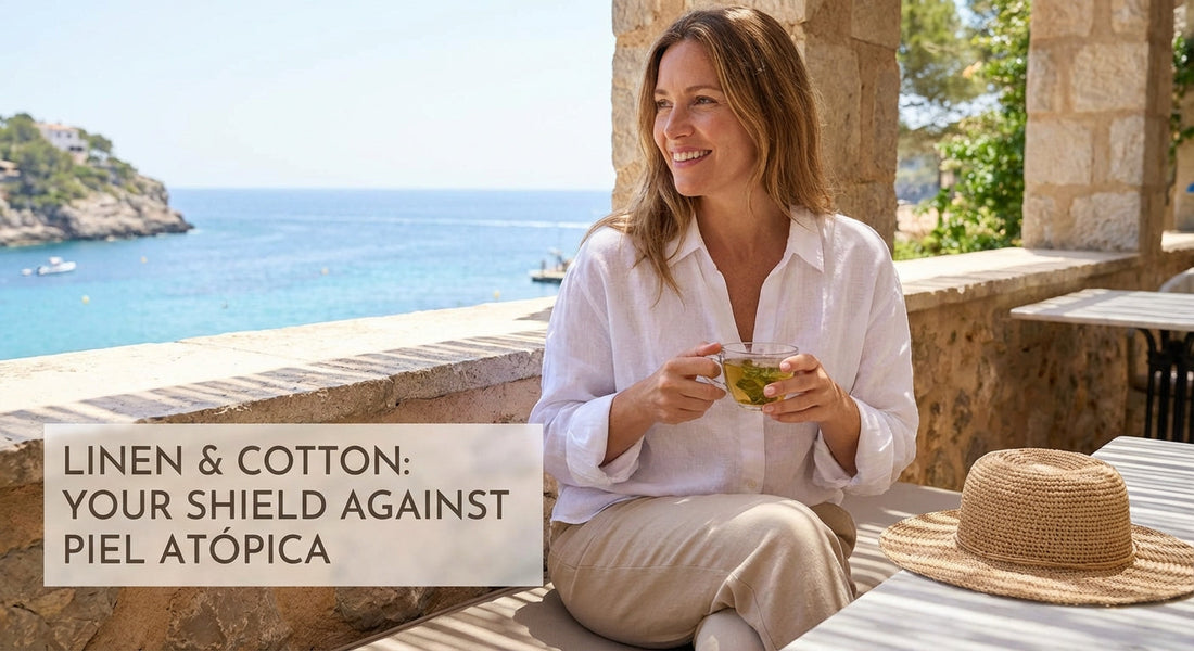 How Linen and Cotton Prevent Atopic Skin Flare Ups in Mediterranean Heat