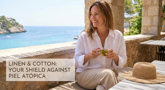 How Linen and Cotton Prevent Atopic Skin Flare Ups in Mediterranean Heat