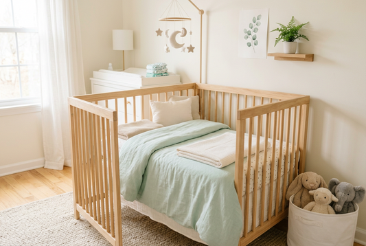 Choosing Safe, Gentle Baby Crib Bedding for Your Nursery