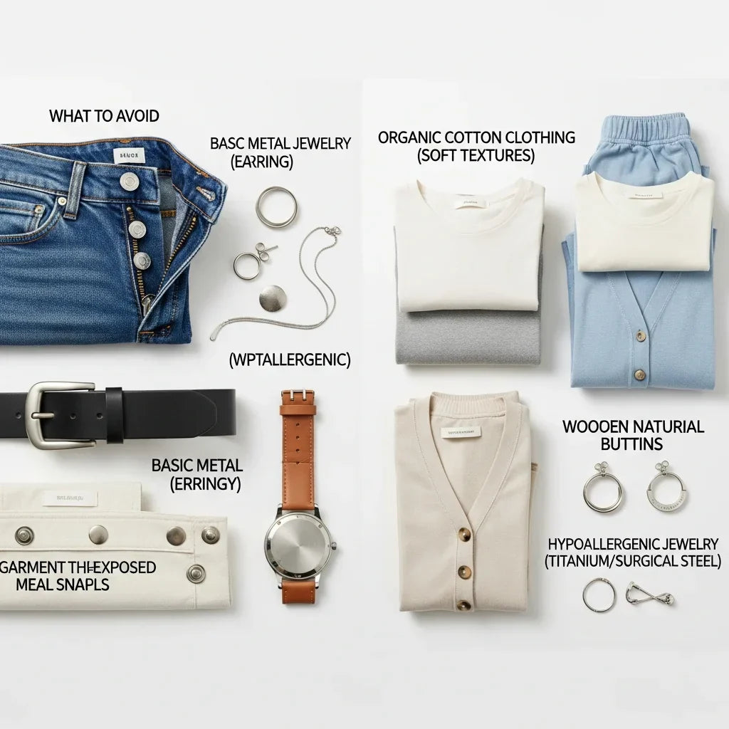 Article image: Nickel Allergy and Clothing: What to Avoid and What to Wear - hero