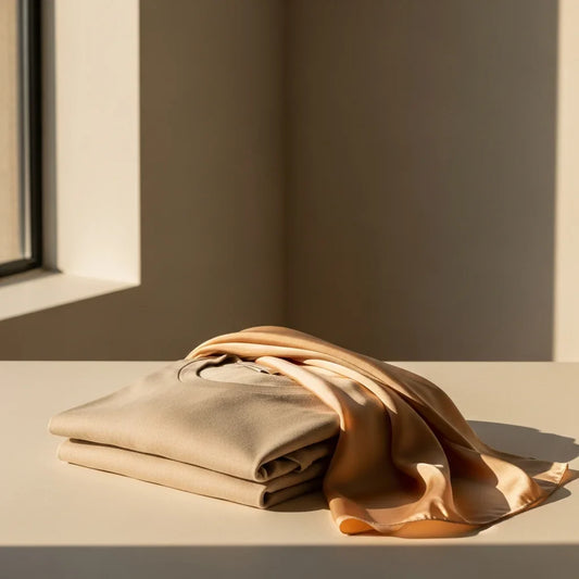 A selection of premium, hypoallergenic organic cotton t-shirts designed for individuals with sensitive skin.