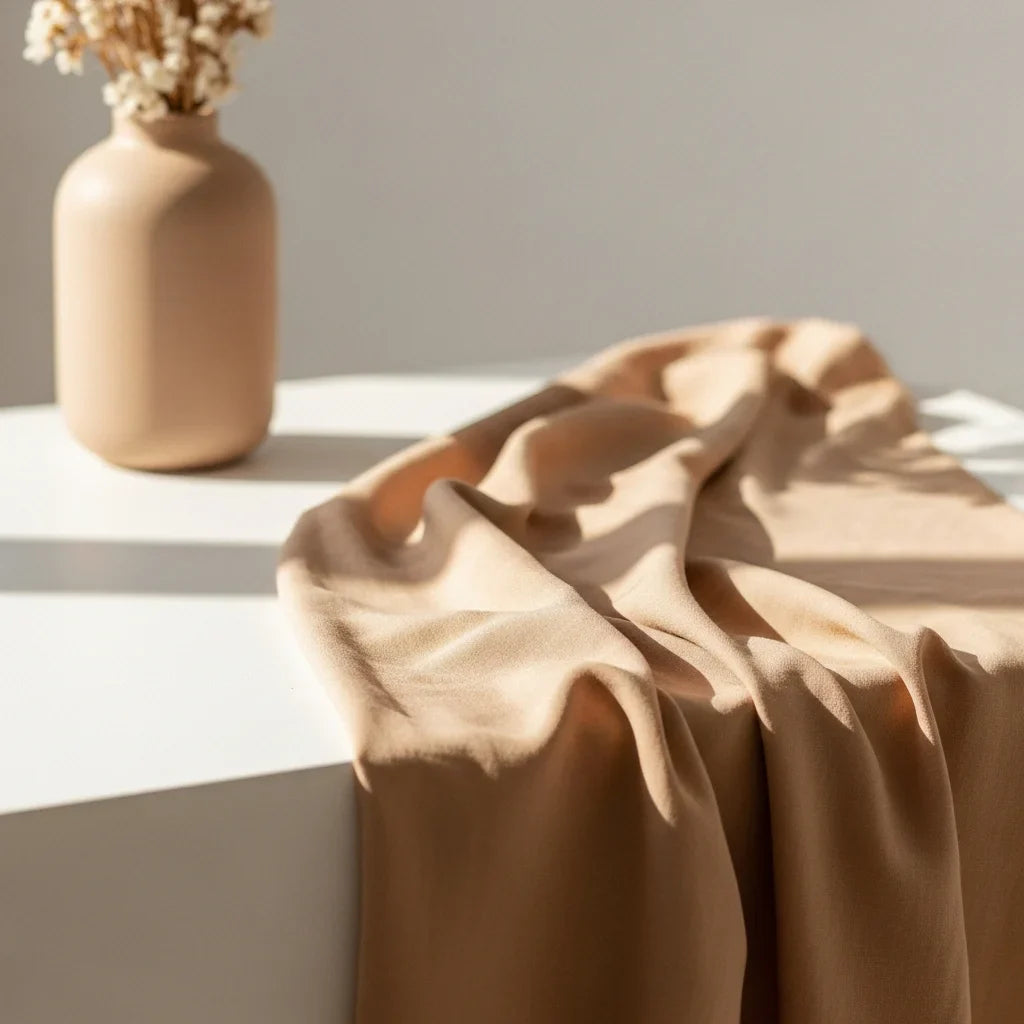 Hero image for a guide on identifying deceptive greenwashing marketing and finding genuine eco-friendly fabrics for sensitive skin.
