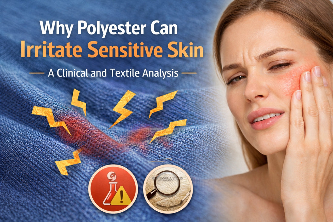 Why Polyester can irritate sensitive skin
