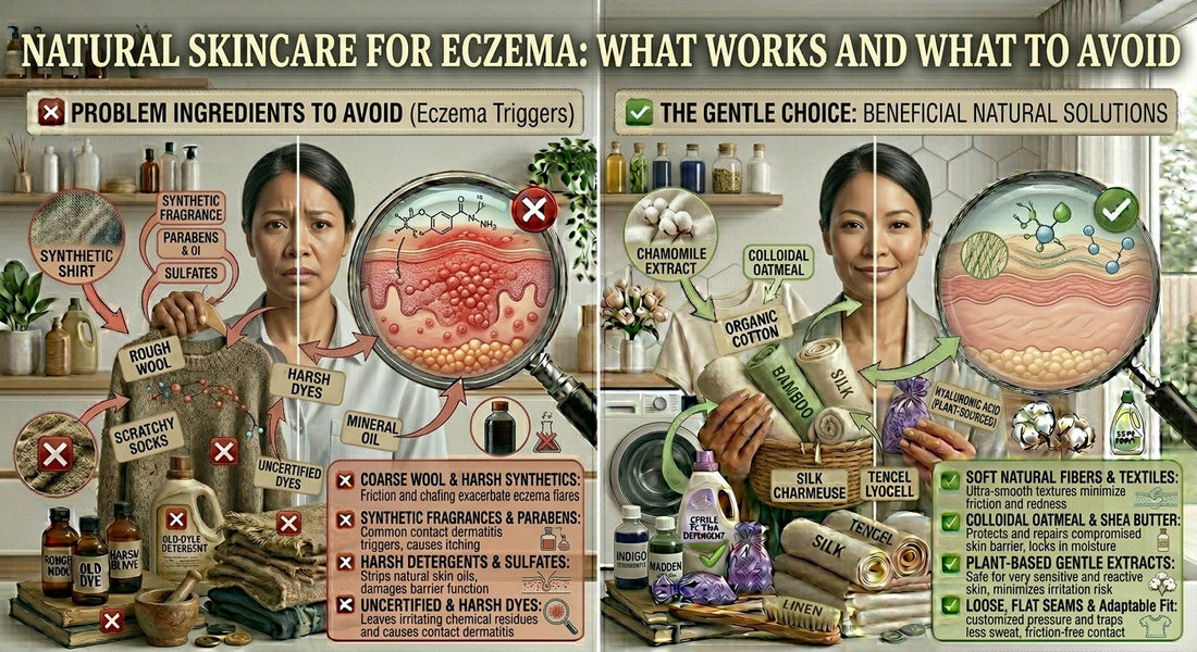 Natural Skincare for Eczema: What Works and What to Avoid