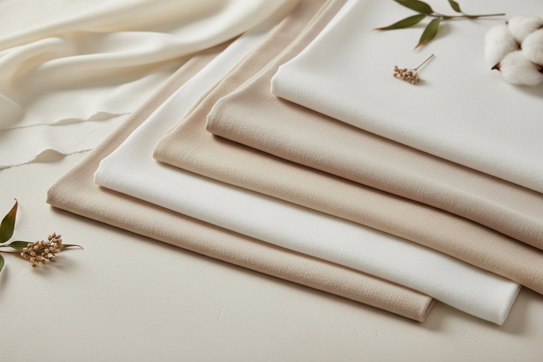 The best fabrics for eczema-prone skin: soft, breathable cotton, linen, bamboo, and silk that reduce irritation and keep sensitive skin comfortable all day.