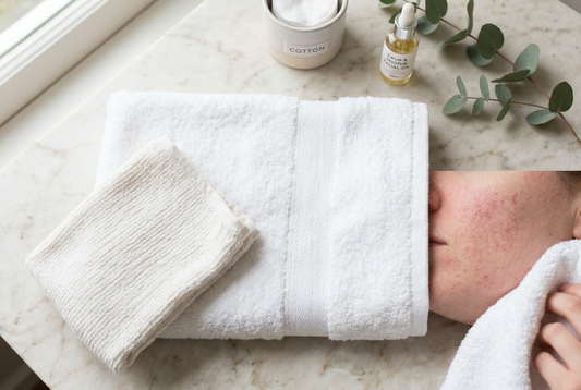 Why Your Bathroom Towel Might Be Damaging Your Skin