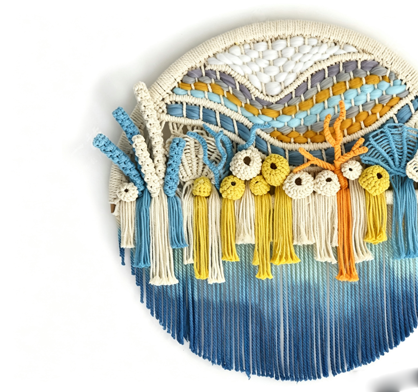 Handmade Pure Cotton Wall Hanging