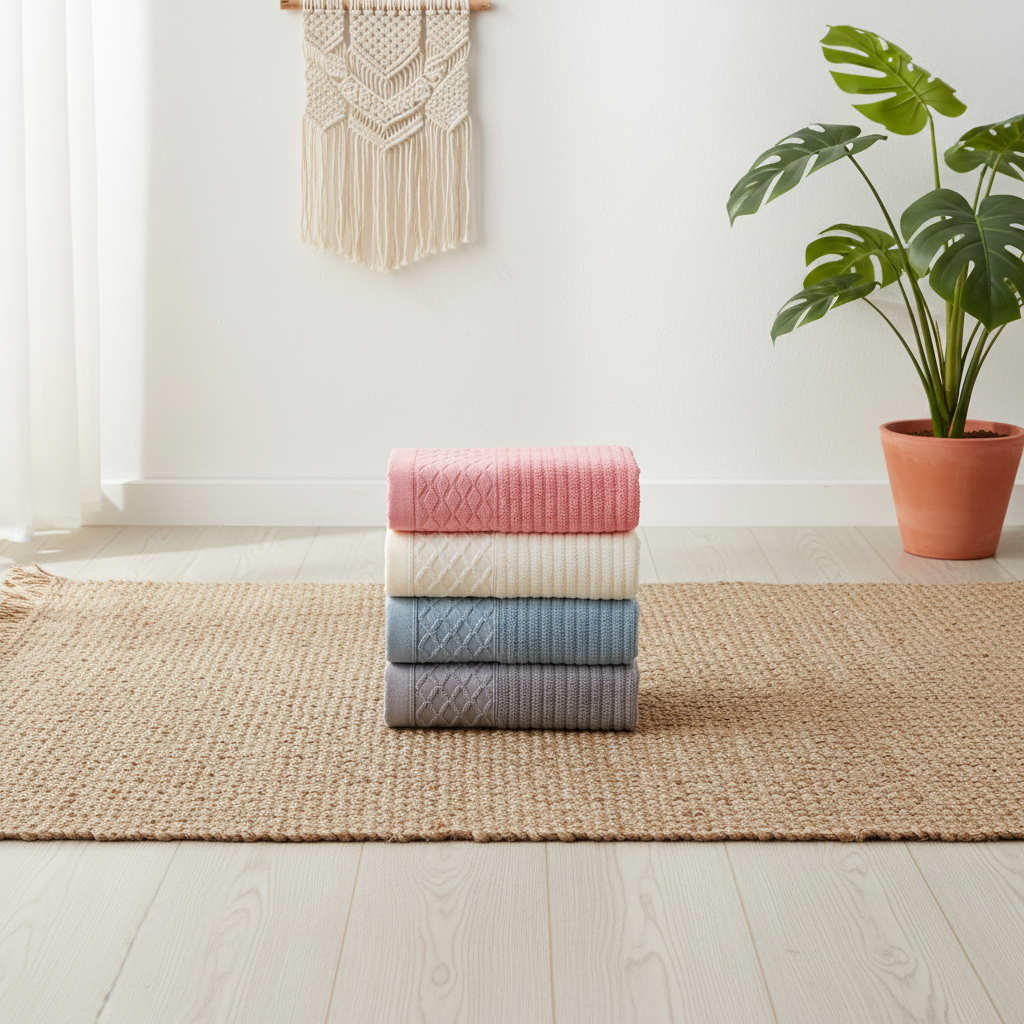PureOnSkin All-Cotton Face Towel