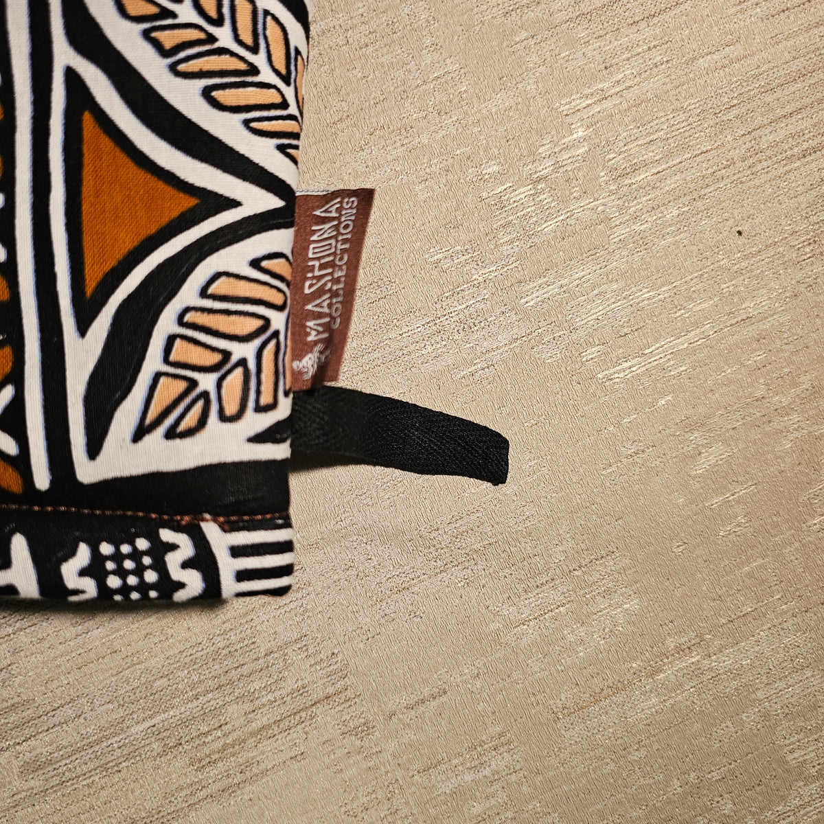 Set of 2 Oven Gloves African Print 100% Cotton Fabric