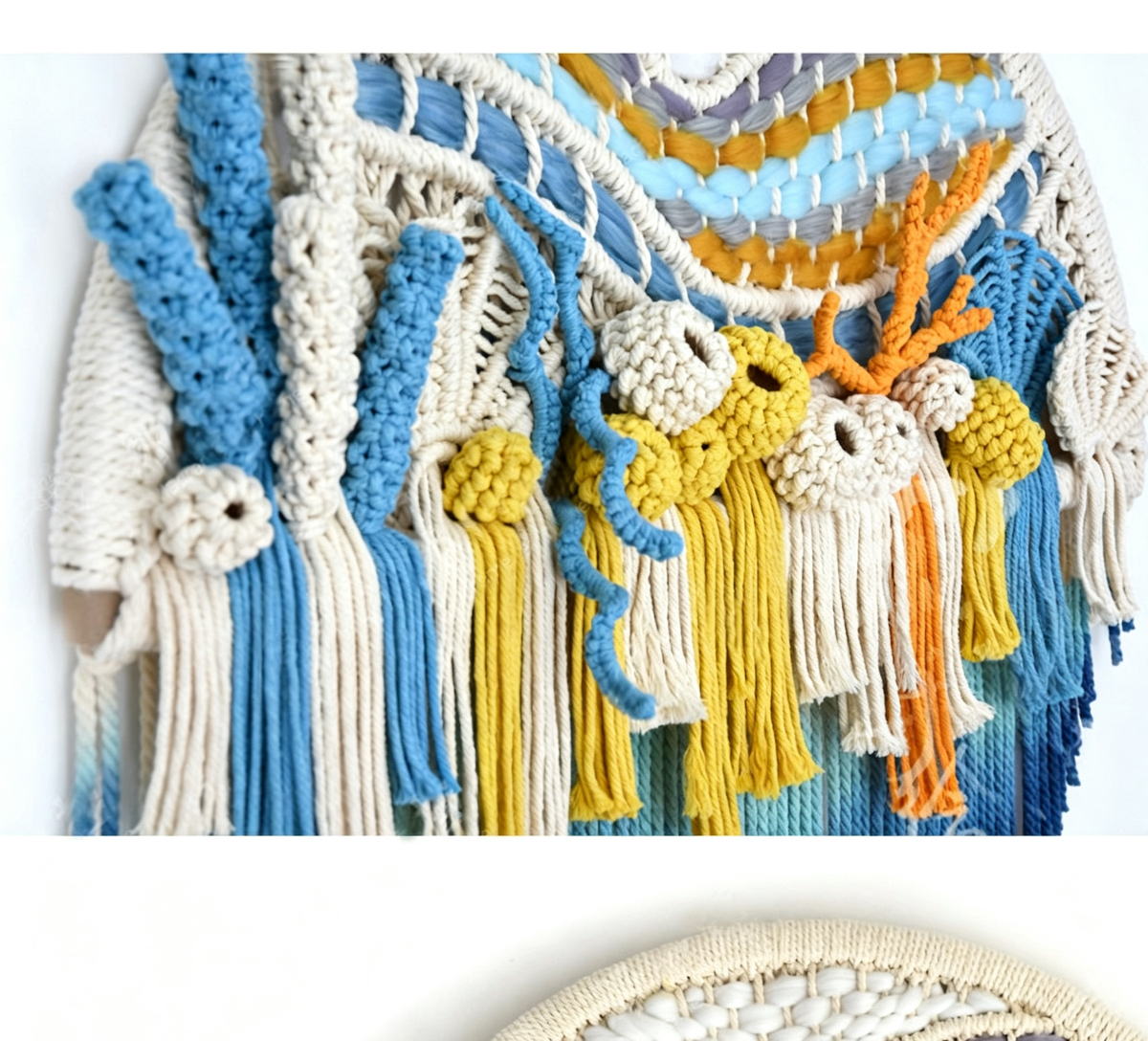 Handmade Pure Cotton Wall Hanging