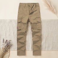 PureOnSkin Men’s Pure Cotton Casual Pocketed Cargo Pants