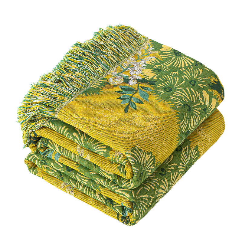 Jungle Style Cotton Gauze Blanket