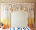 Orange Arch Curtain
