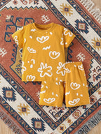 Children’s Pure Cotton Top & Shorts Set