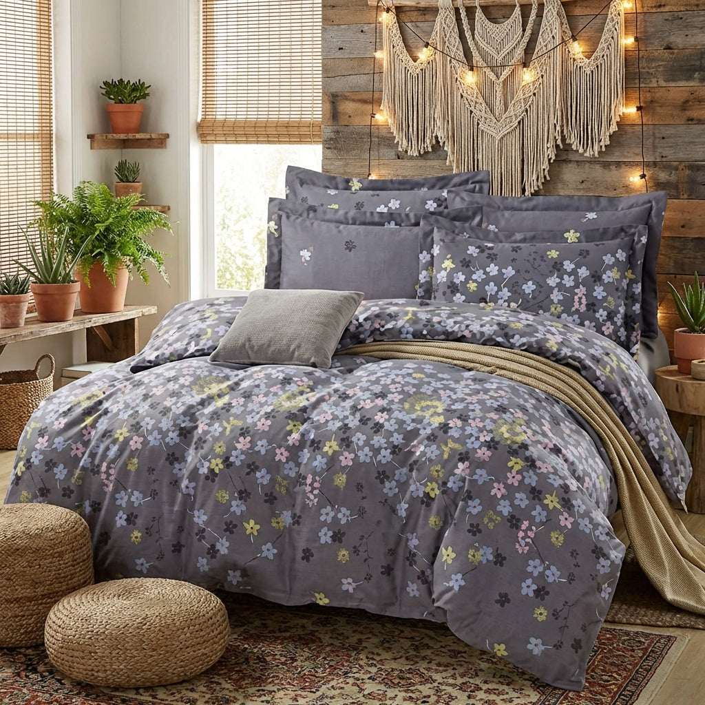 Hypoallergenic 4-Piece Cotton Sheets | PureOnSkin Bedding