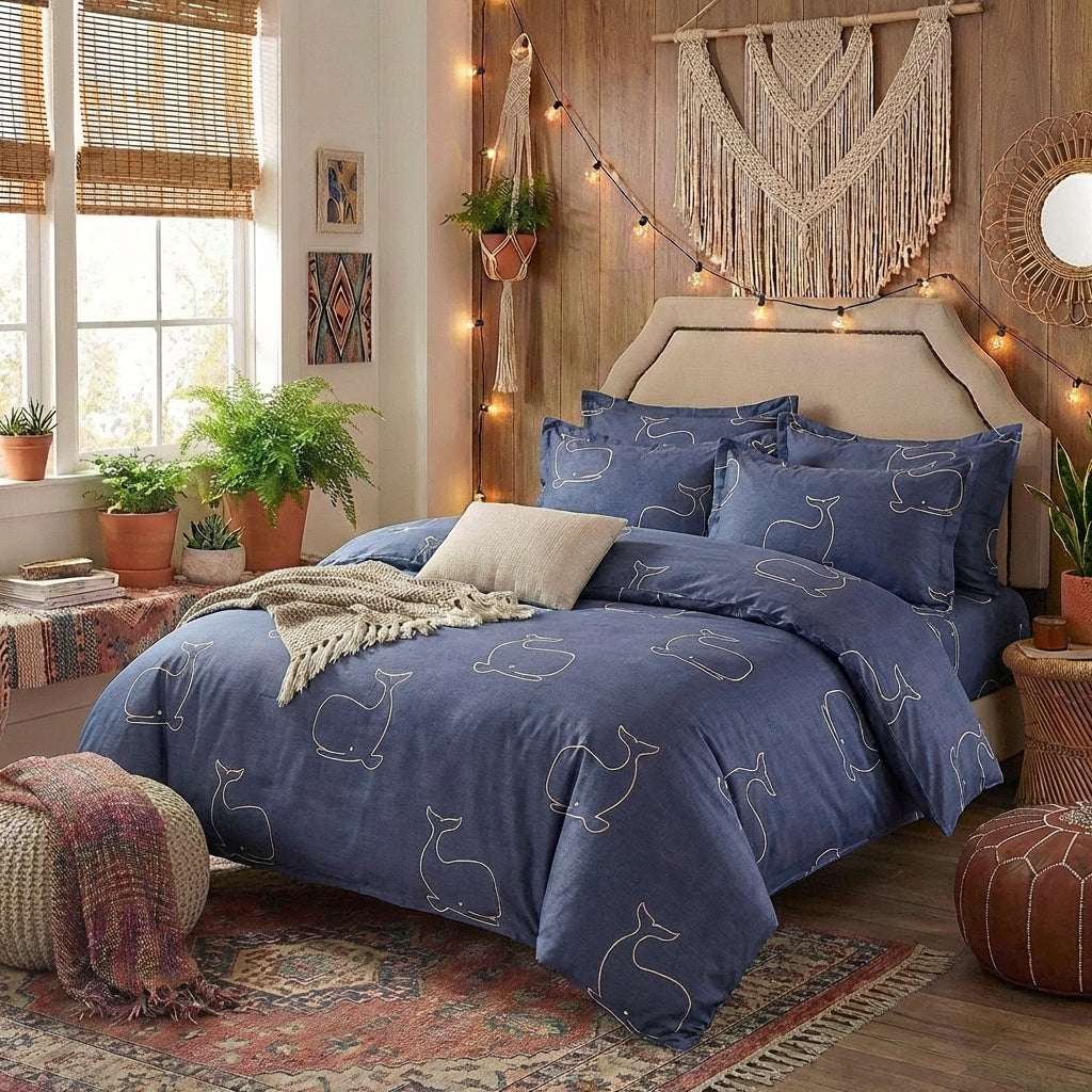Hypoallergenic 4-Piece Cotton Sheets | PureOnSkin Bedding