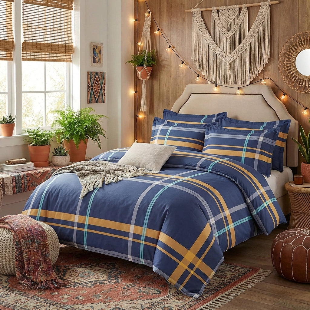 Hypoallergenic 4-Piece Cotton Sheets | PureOnSkin Bedding