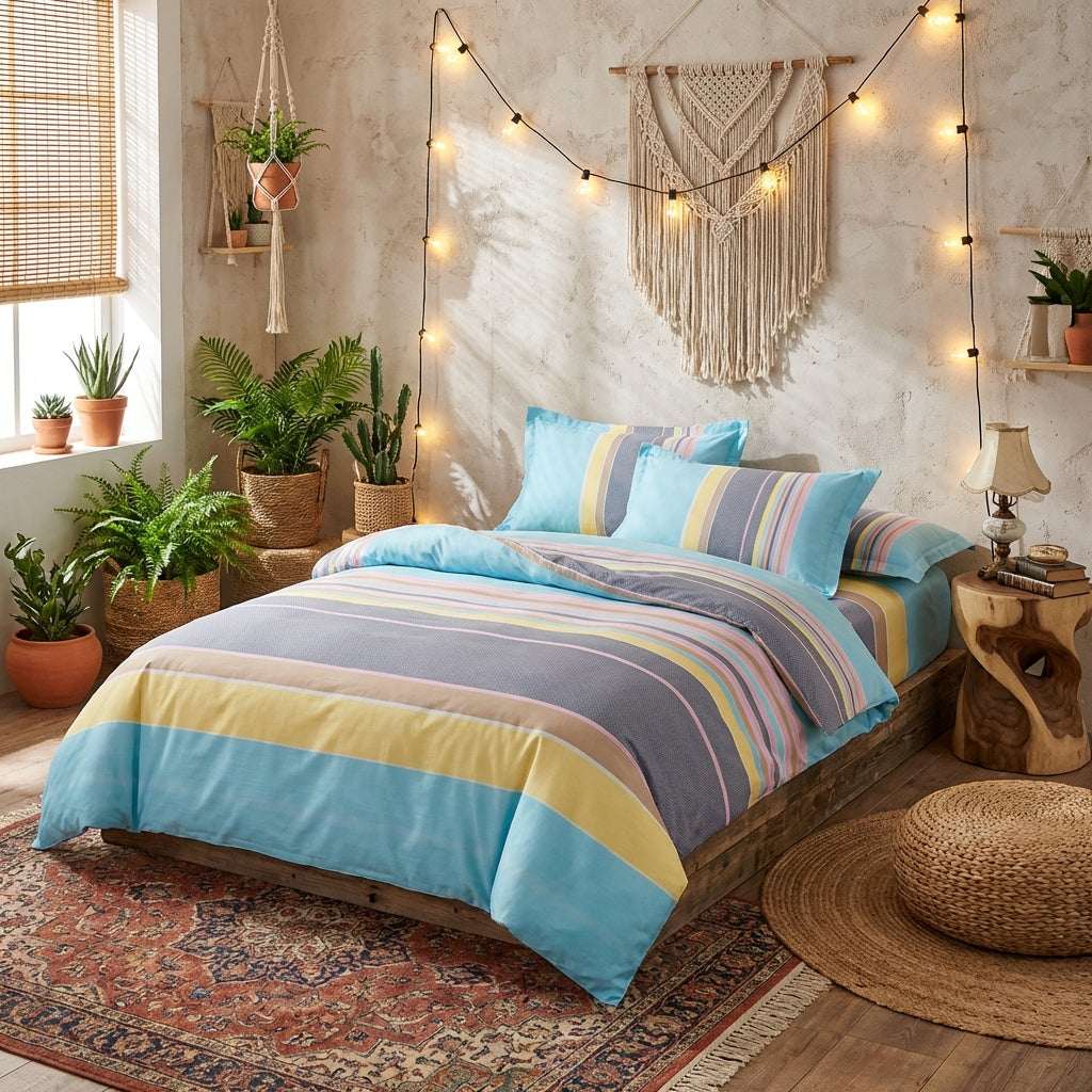 Hypoallergenic 4-Piece Cotton Sheets | PureOnSkin Bedding