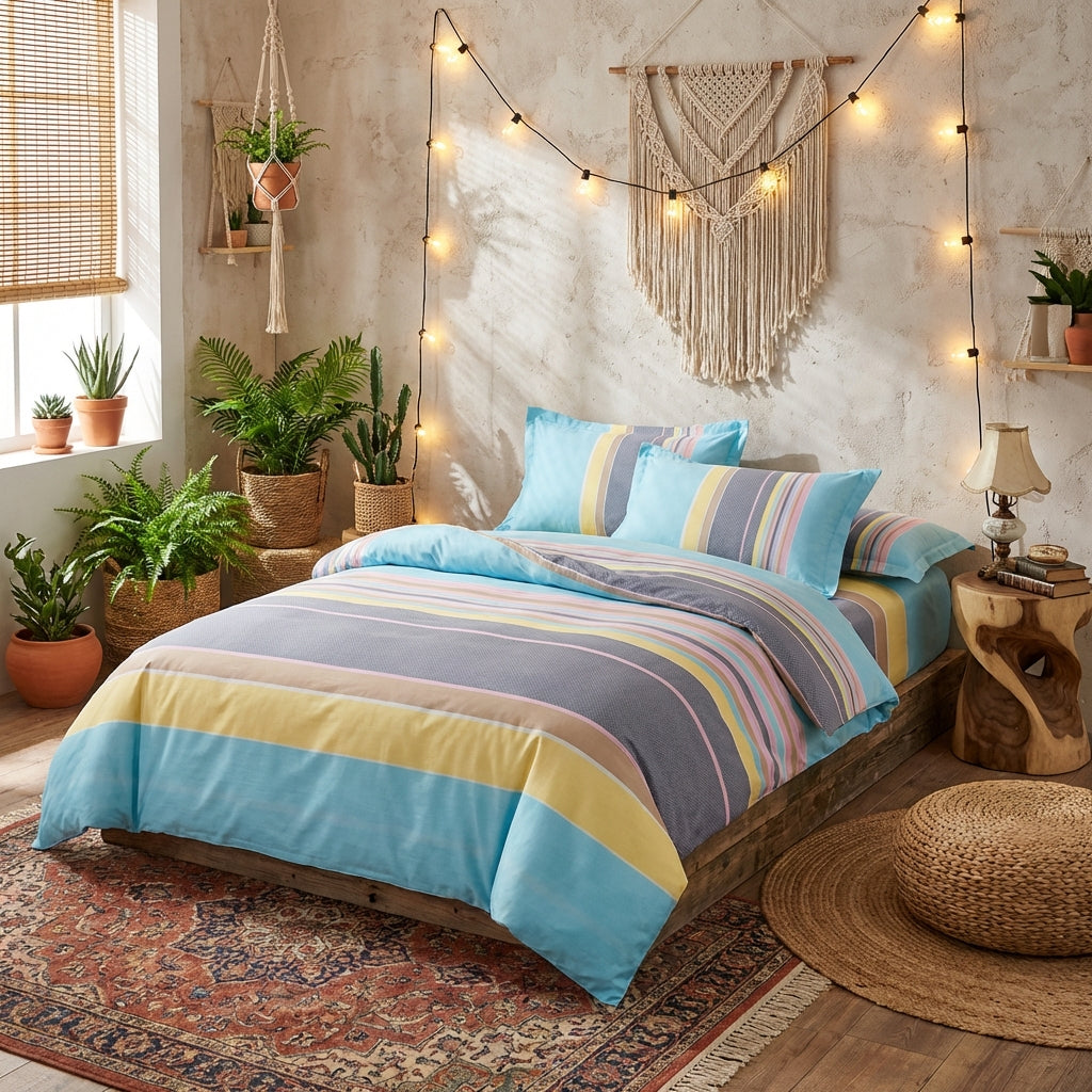 Hypoallergenic 4-Piece Cotton Sheets | PureOnSkin Bedding