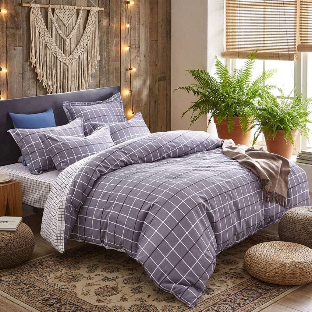 Hypoallergenic 4-Piece Cotton Sheets | PureOnSkin Bedding