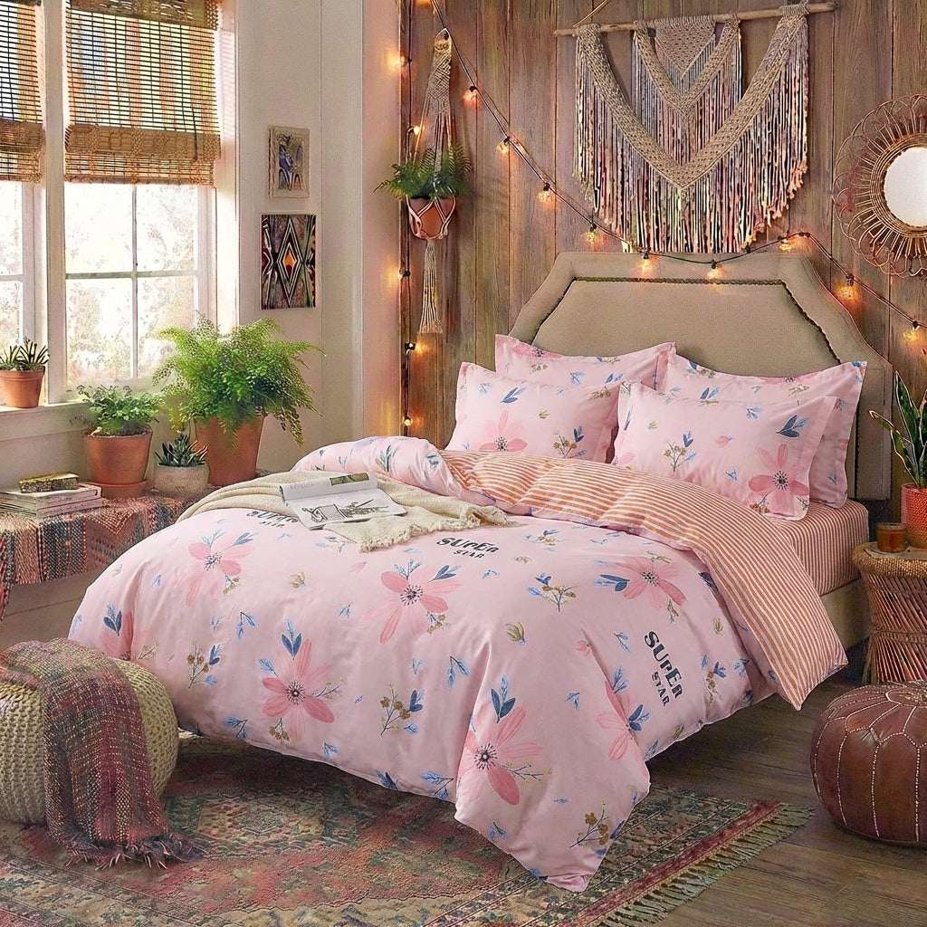 Hypoallergenic 4-Piece Cotton Sheets | PureOnSkin Bedding