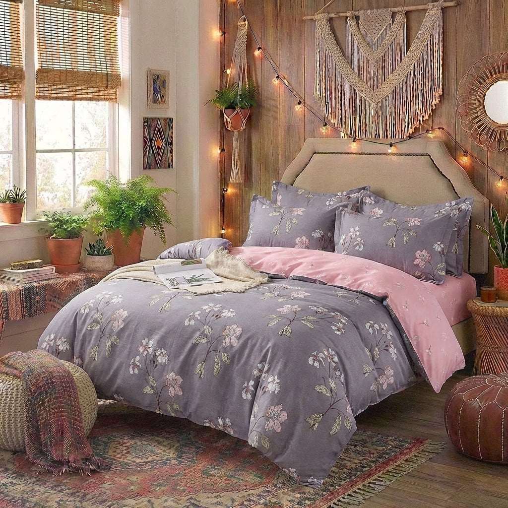 Hypoallergenic 4-Piece Cotton Sheets | PureOnSkin Bedding