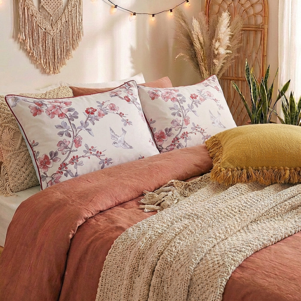 Long Staple Cotton Hypoallergenic Pillow | PureOnSkin Bed