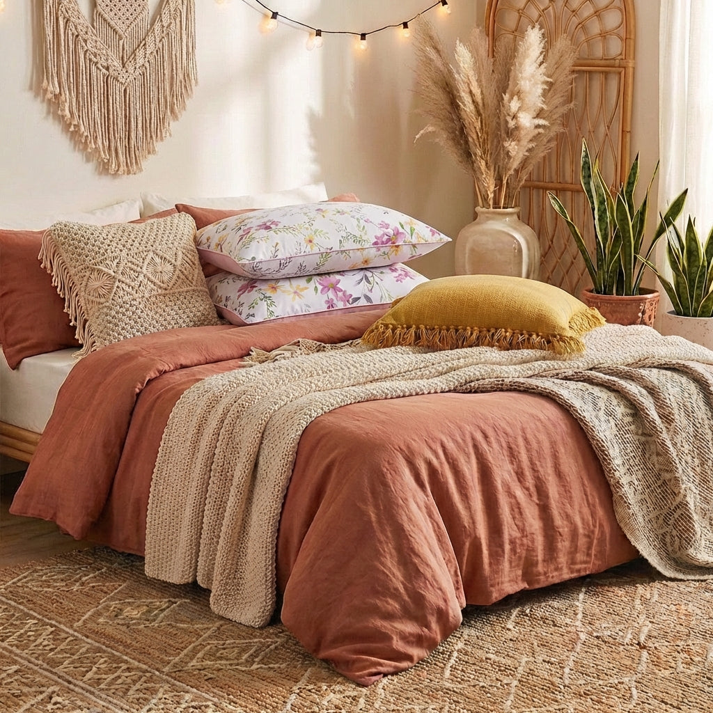 Long Staple Cotton Hypoallergenic Pillow | PureOnSkin Bed