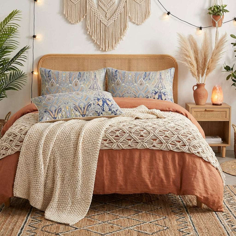 Long Staple Cotton Hypoallergenic Pillow – Sand camel