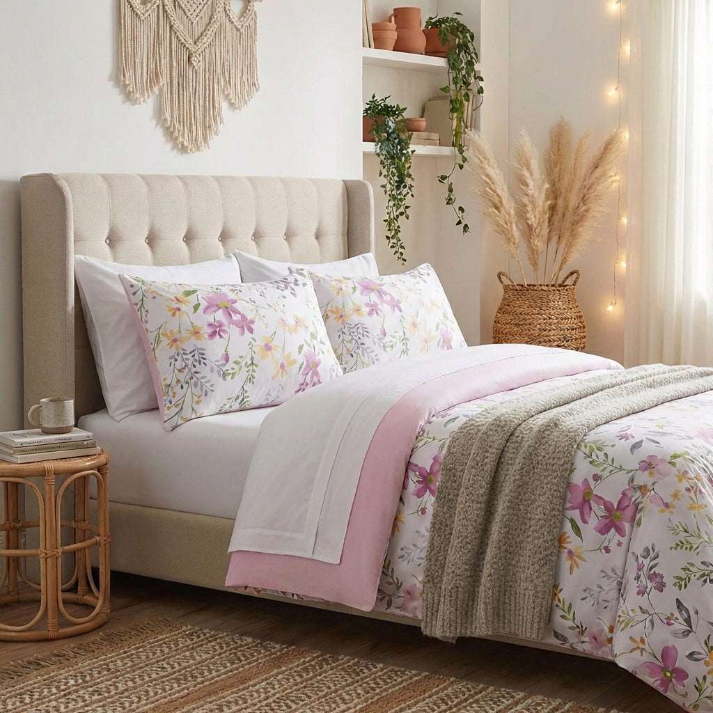 Long Staple Cotton Hypoallergenic Pillow | PureOnSkin Bed