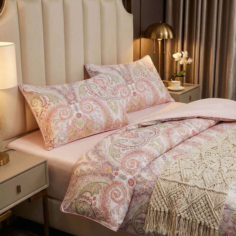 Long Staple Cotton Hypoallergenic Pillow – Fresh pink