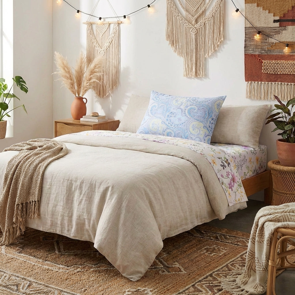 Long Staple Cotton Hypoallergenic Pillow | PureOnSkin Bed