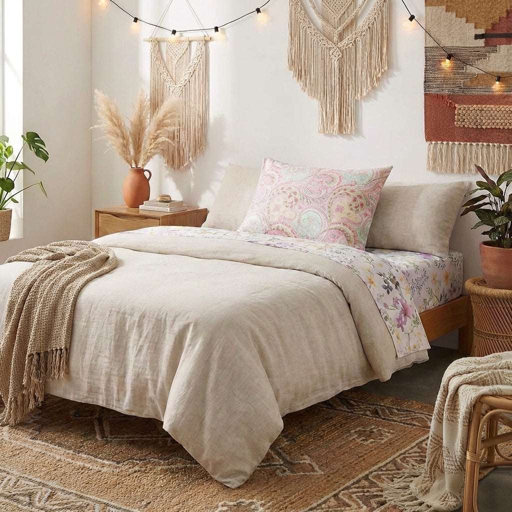Long Staple Cotton Hypoallergenic Pillow | PureOnSkin Bed