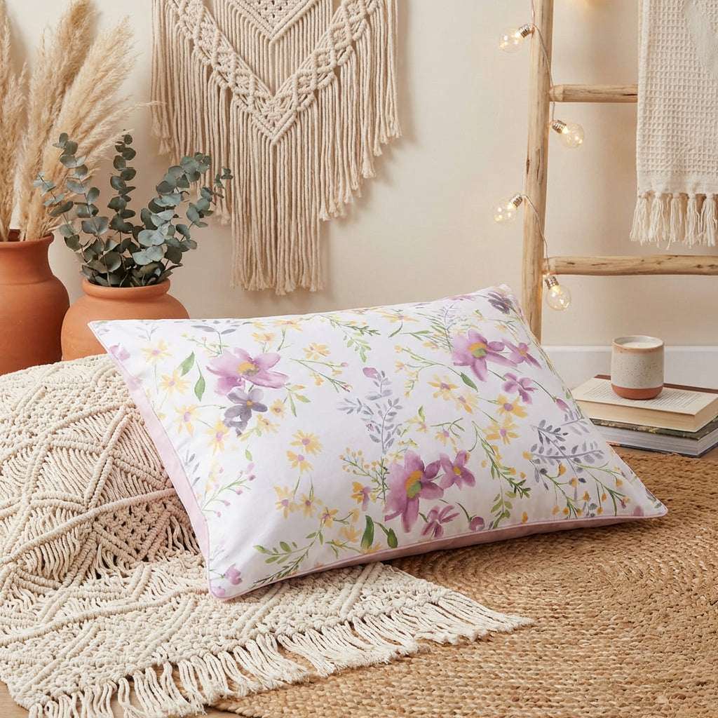 Long Staple Cotton Hypoallergenic Pillow | PureOnSkin Bed
