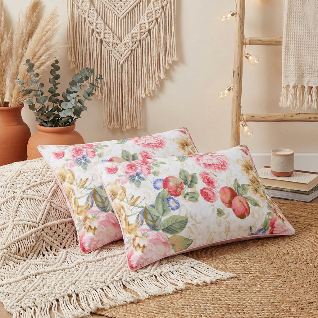 Long Staple Cotton Hypoallergenic Pillow | PureOnSkin Bed