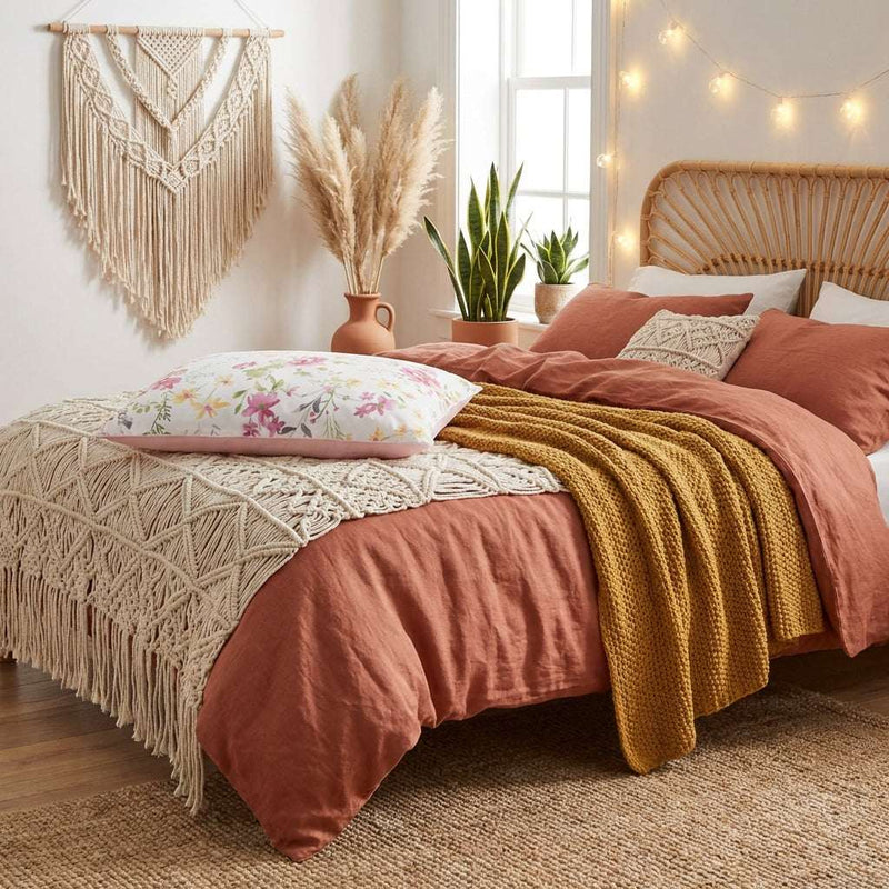 Long Staple Cotton Hypoallergenic Pillow – Pink