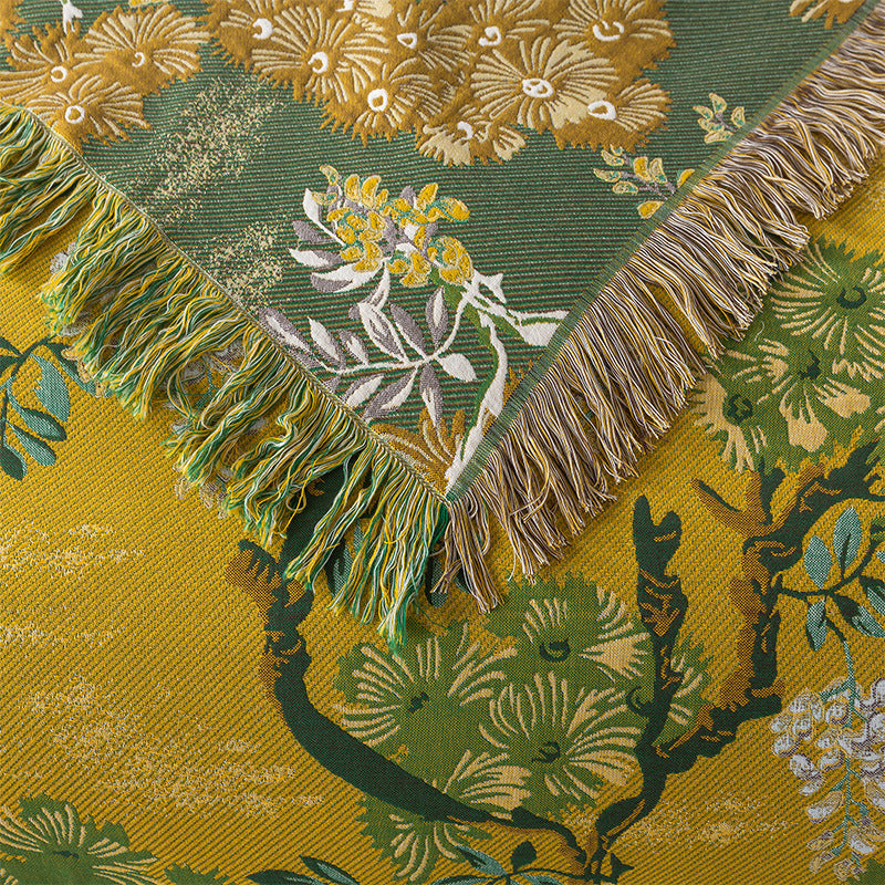 Jungle Style Cotton Gauze Blanket