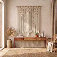 Hand Woven Pure Cotton Tapestry Curtain Cover