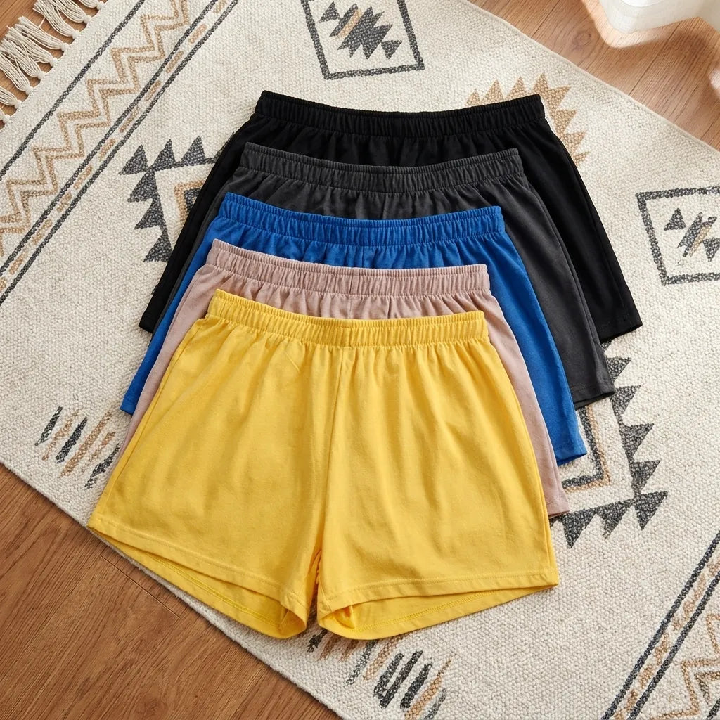 PureOnSkin Friction-Free Pure Cotton Women Plus Size Shorts for Sensitive Skin & Dermatitis