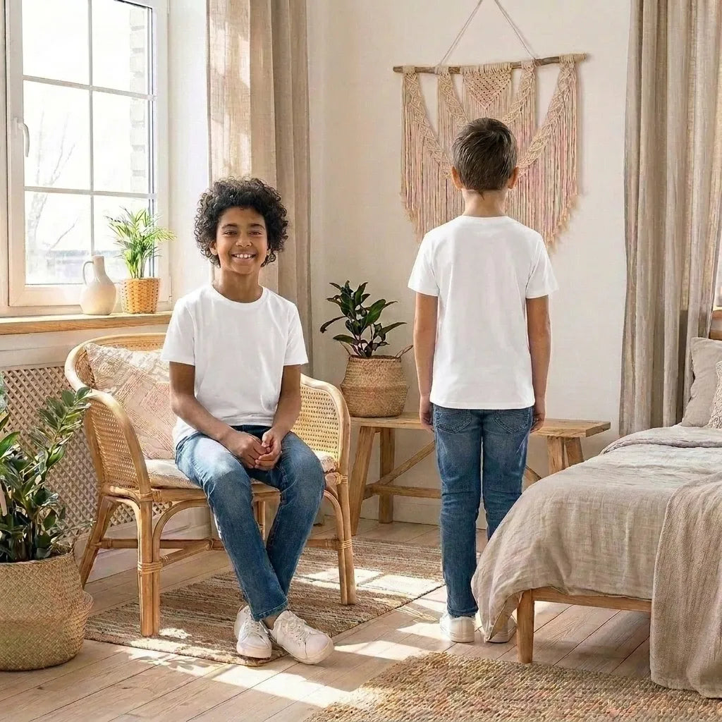 PureOnSkin Boys Premium Organic Cotton T-Shirt