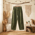 Army Green Leopard Print