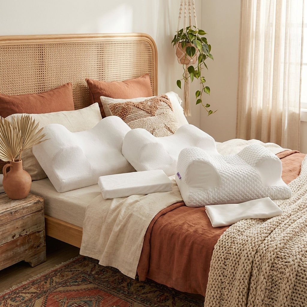 Anti-Cervical Wrinkle Face Pillow | Beauty & Neck Support