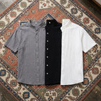 Men’s Plus Size Cotton Linen Look Shirt