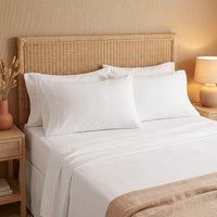 Queen 4 Piece Egyptian 100% Cotton 1000 Thread Count Sheet Set