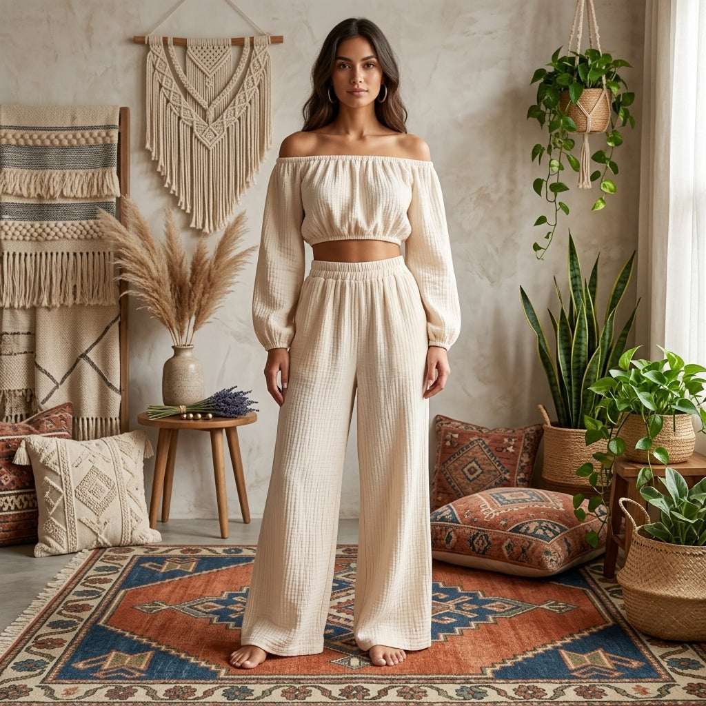 Relaxed textures for everyday comfort